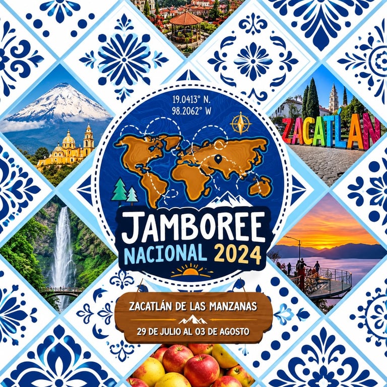 Jamboree Nacional 2024 en Zacatlán de las Manzanas